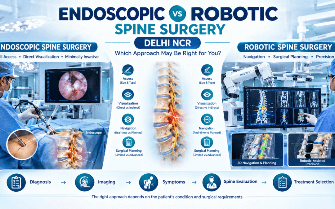 Endoscopic vs Robotic Spine Surgery in Delhi NCR